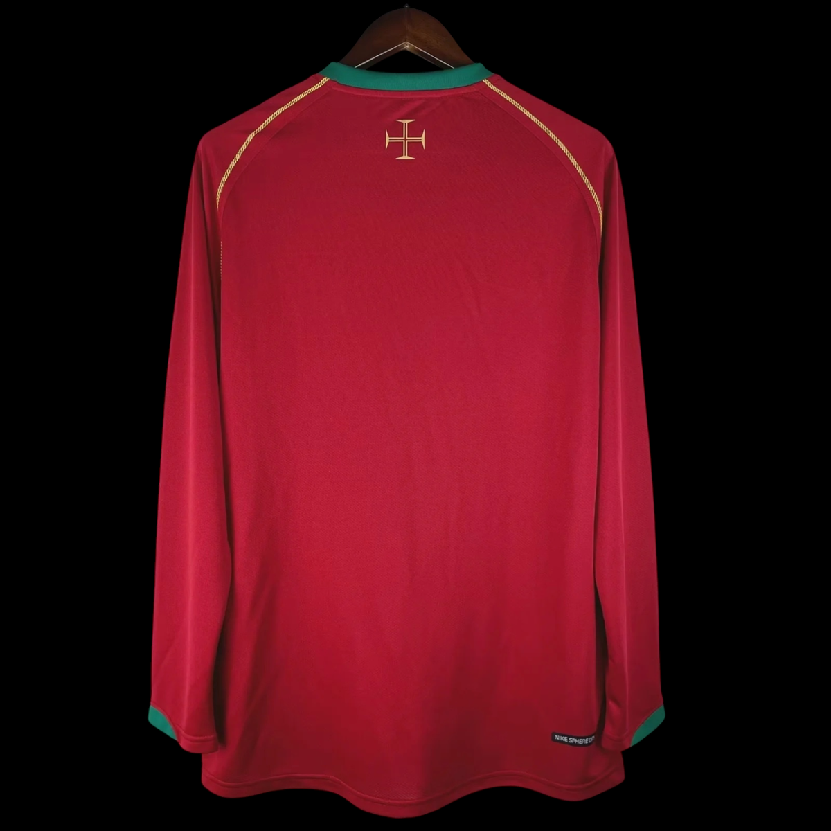 Portugal Maillot Domicile Manches Longues Rétro 2006