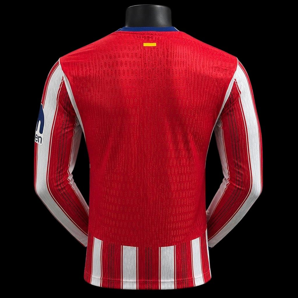 Atlético Madrid Maillot Domicile Manches Longues 26/27 Version Player