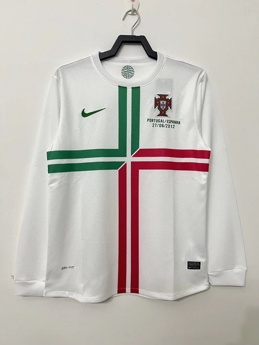 Portugal Maillot Extérieur Manches Longues Rétro 2012