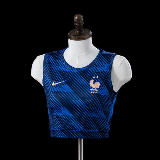 France Crop Top Débardeur Domicile 26/27