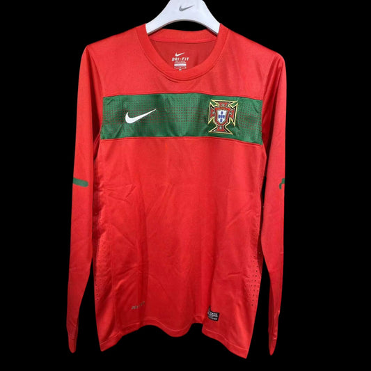 Portugal Maillot Domicile Manches Longues Rétro 2010