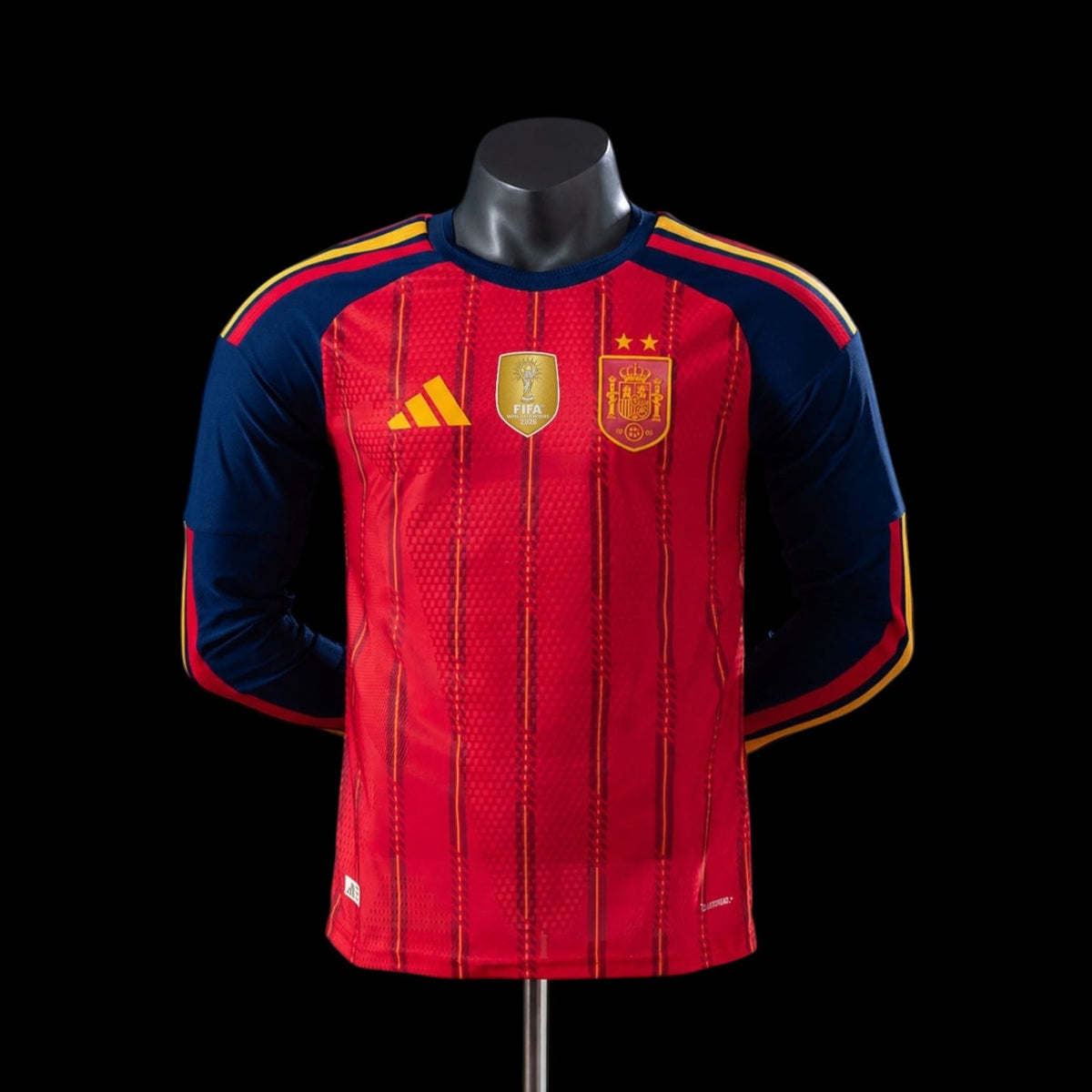 Espagne Maillot Domicile Manches Longues Version Player 26/27