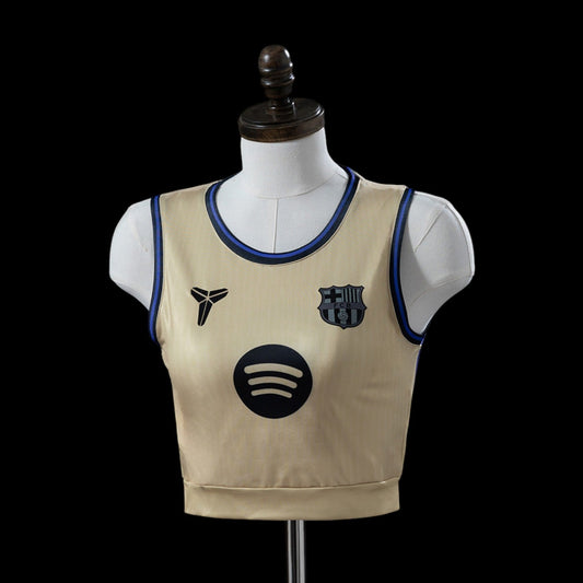 Barcelone Maillot Extérieur Crop Top 25/26 de Football