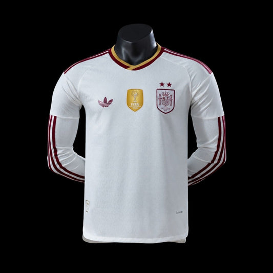 Espagne Maillot Manches Longues Extérieur 26/27 Version Player