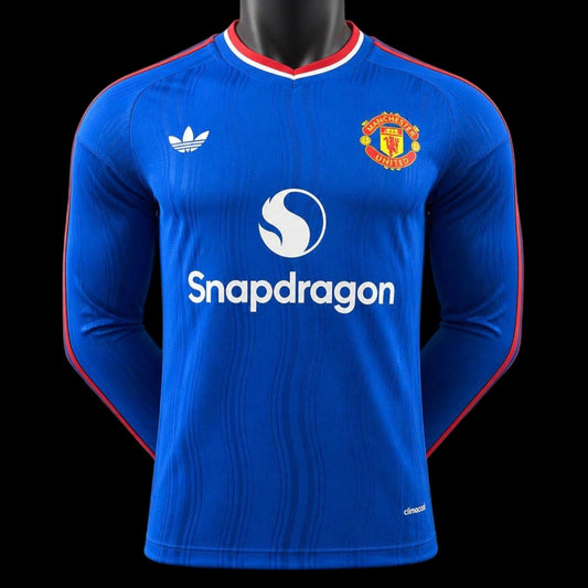 Manchester United Maillot Extérieur Manches Longues 26/27 Version Player