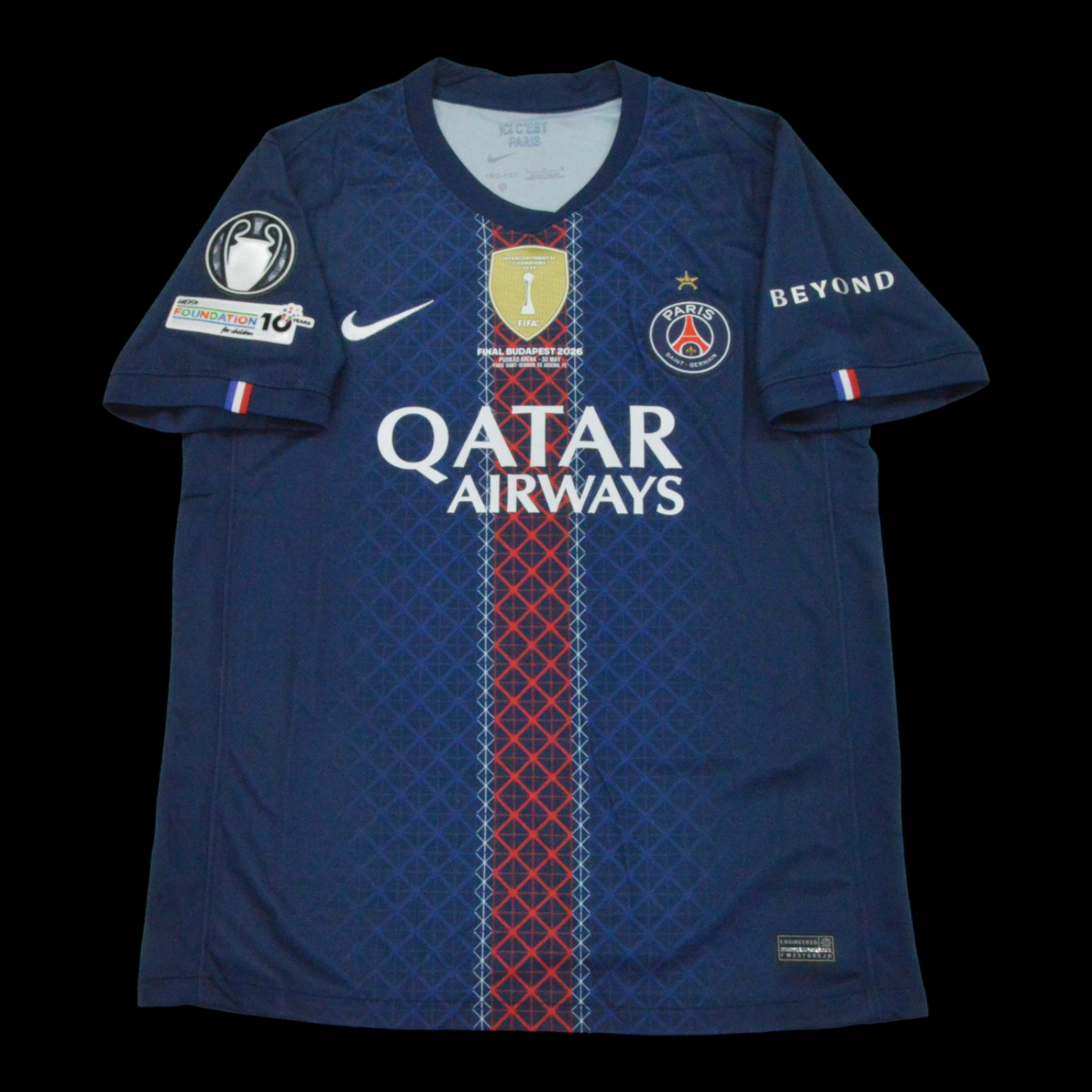 Paris SG Maillot Domicile Finale LDC 25/26