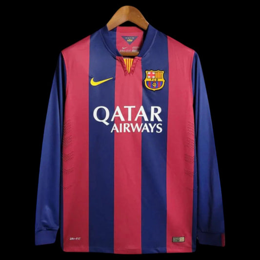 Barcelona Maillot Manches Longues Retro 14/15