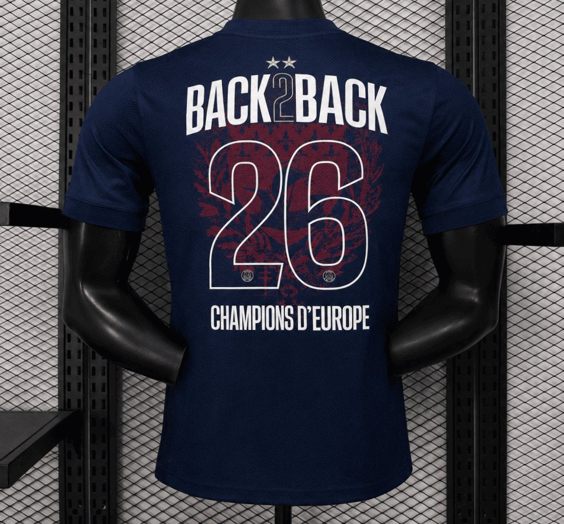 Maillot Back2Back PSG (Player) 25/26 🔵