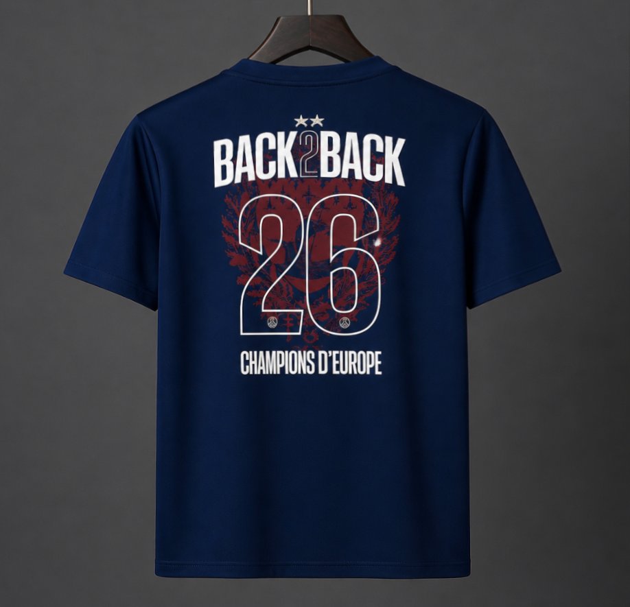 Maillot Back2Back PSG 25/26 🔵