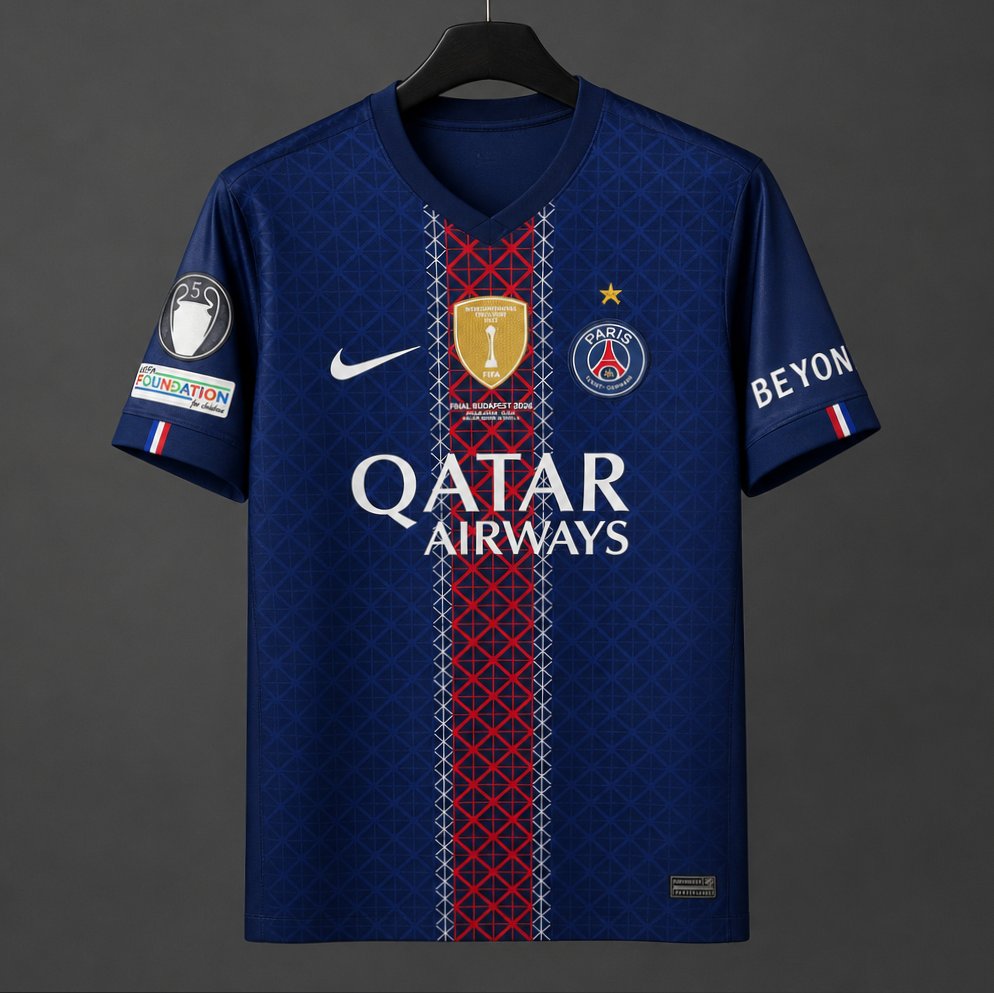 Maillot Domicile PSG 25/26 🔵