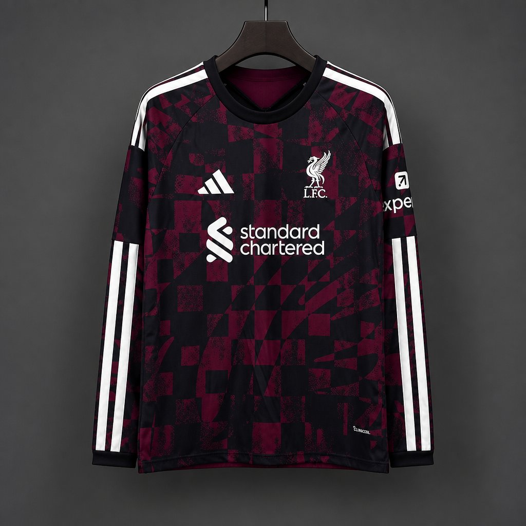 Maillot Third Liverpool 26/27 🔵 (Manche longues)