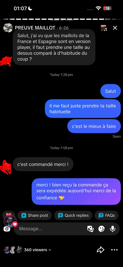 Avis client 17