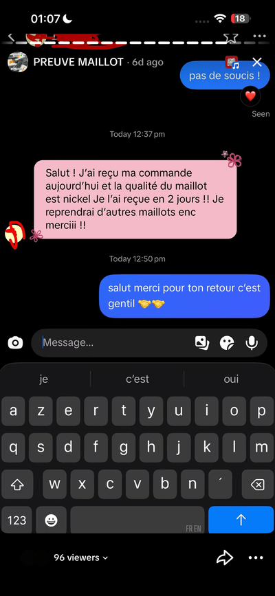 Avis client 13