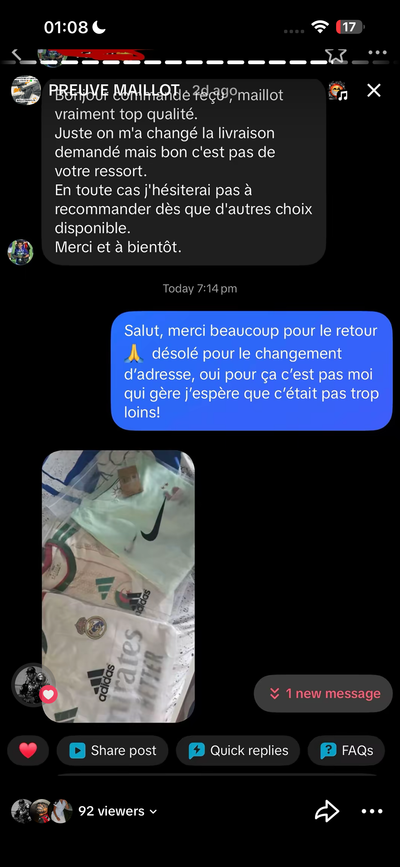 Avis client 21