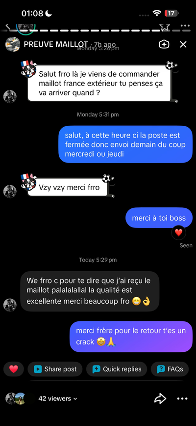 Avis client 14