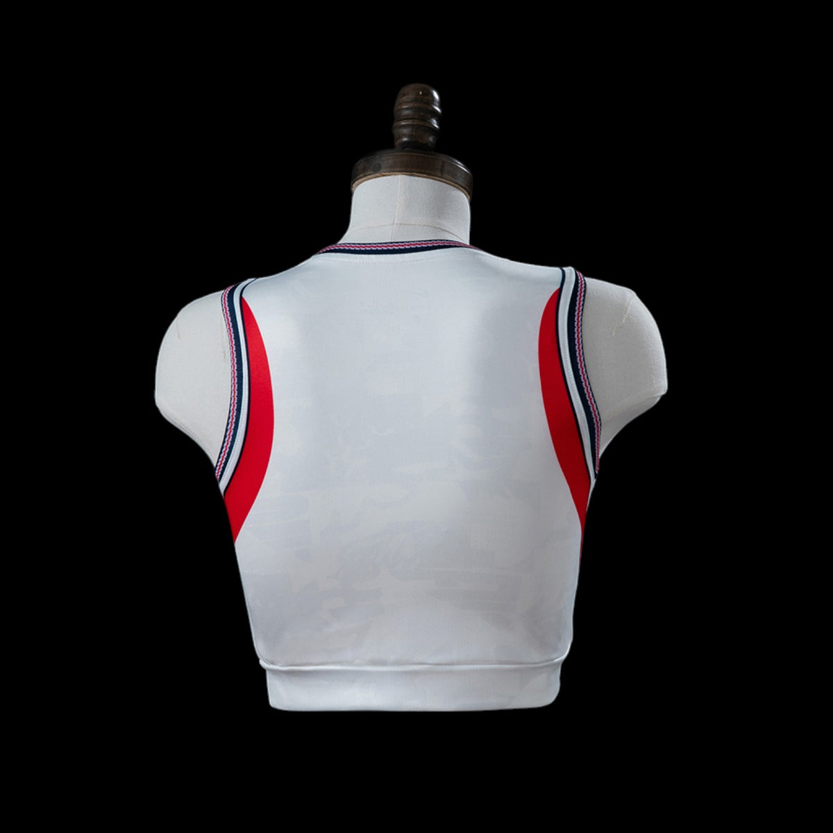 Angleterre Crop Top Débardeur Domicile 26/27