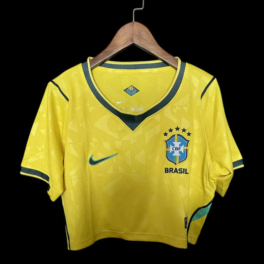 Brésil Crop Top Domicile 26/27