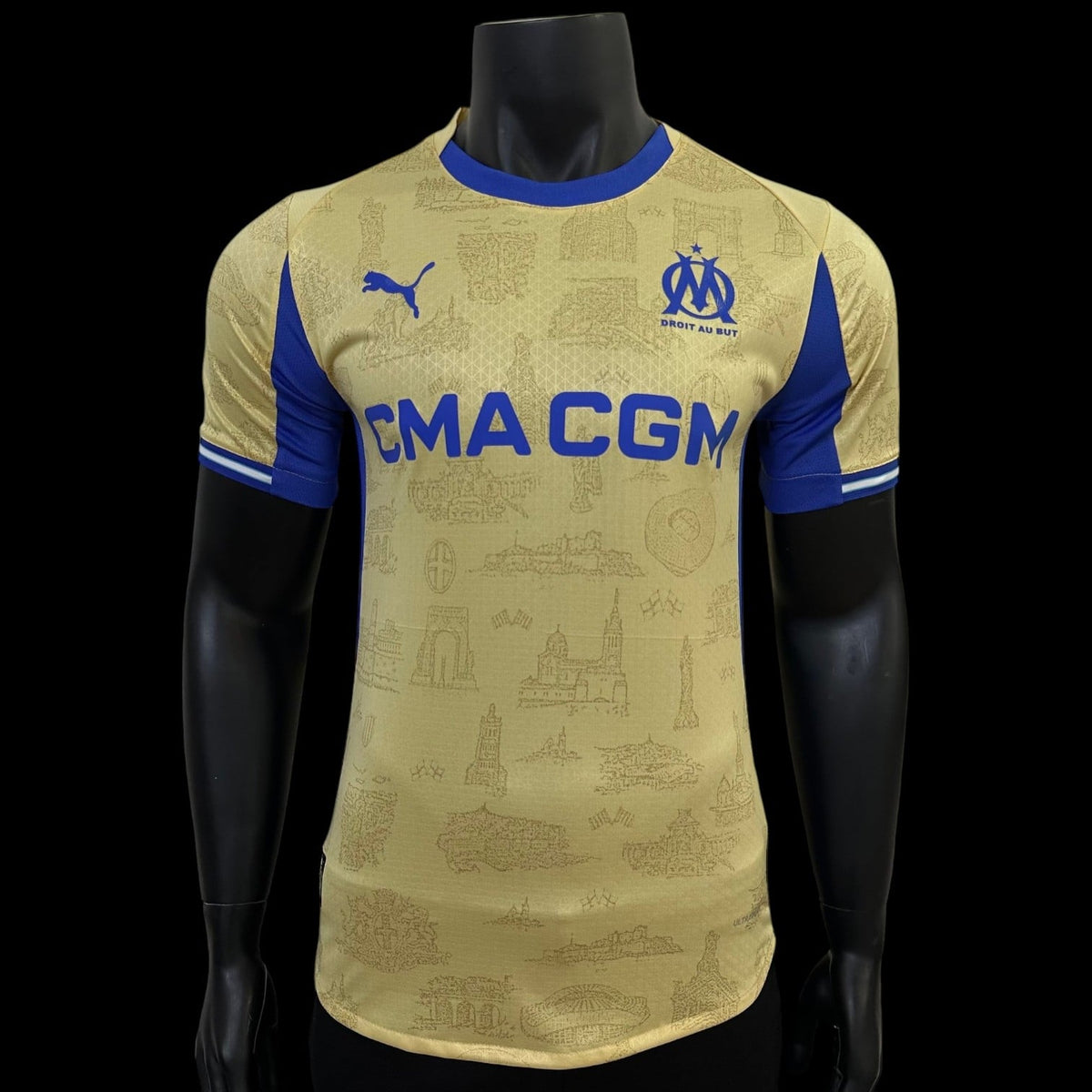 Marseille Maillot Fourth 25/26 Version Joueur