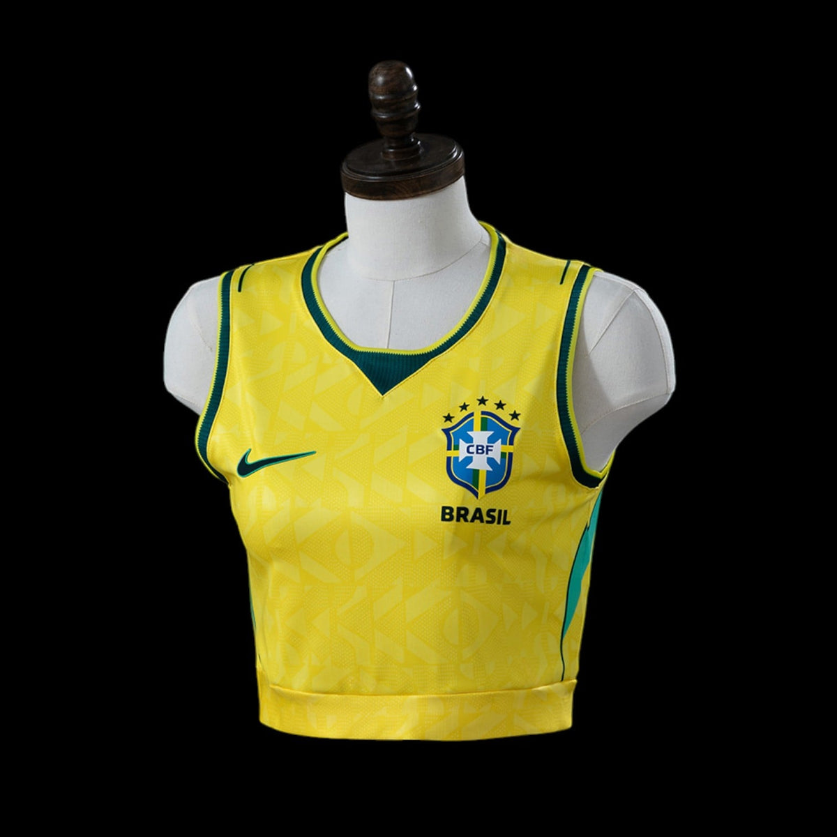 Brésil Débardeur Crop Top Domicile 26/27