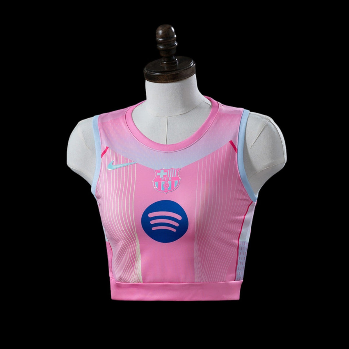 Barcelone Crop Top Rose 25/26