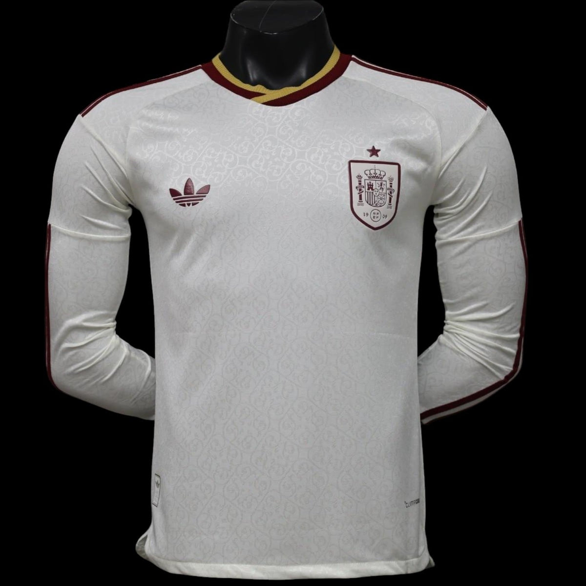 Espagne Maillot Extérieur Manches Longues 26/27 Version Player
