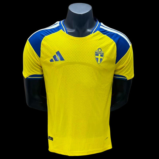 Suède Maillot Domicile 26/27 Version Joueur