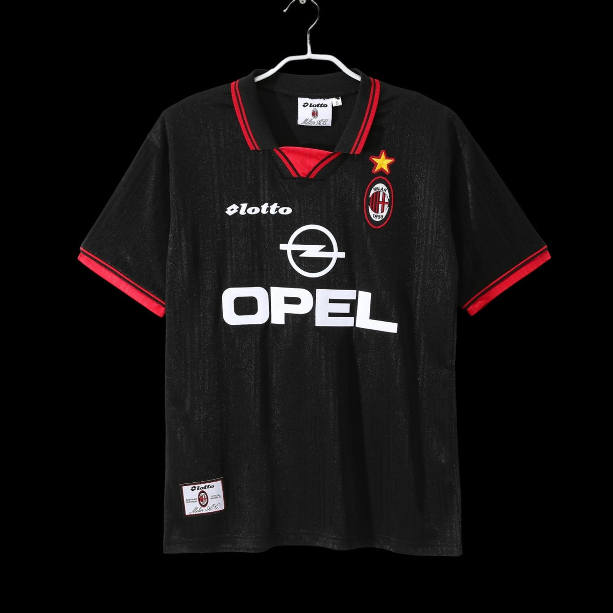 Milan AC Maillot Rétro Domicile 1997/98